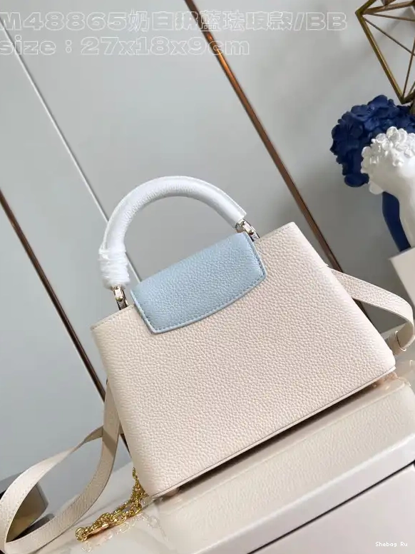 VUITTON BB-27*18*9CM CAPUCINES LOUIS 0627